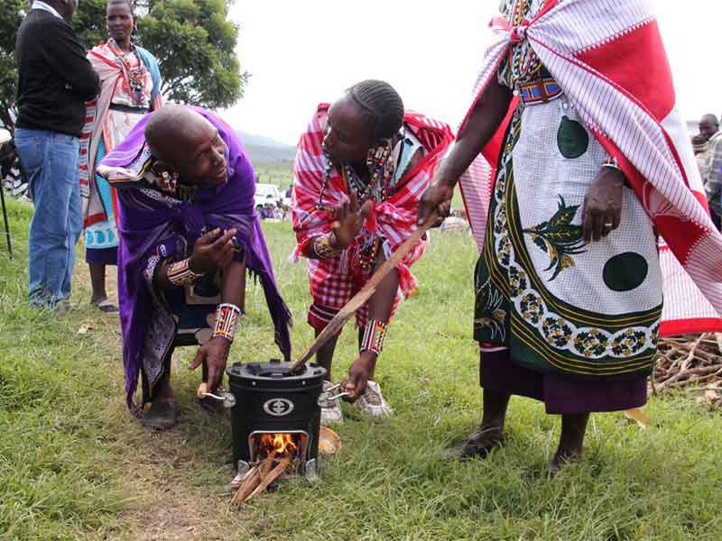 Madlavning og støtte til Maasai samfundet