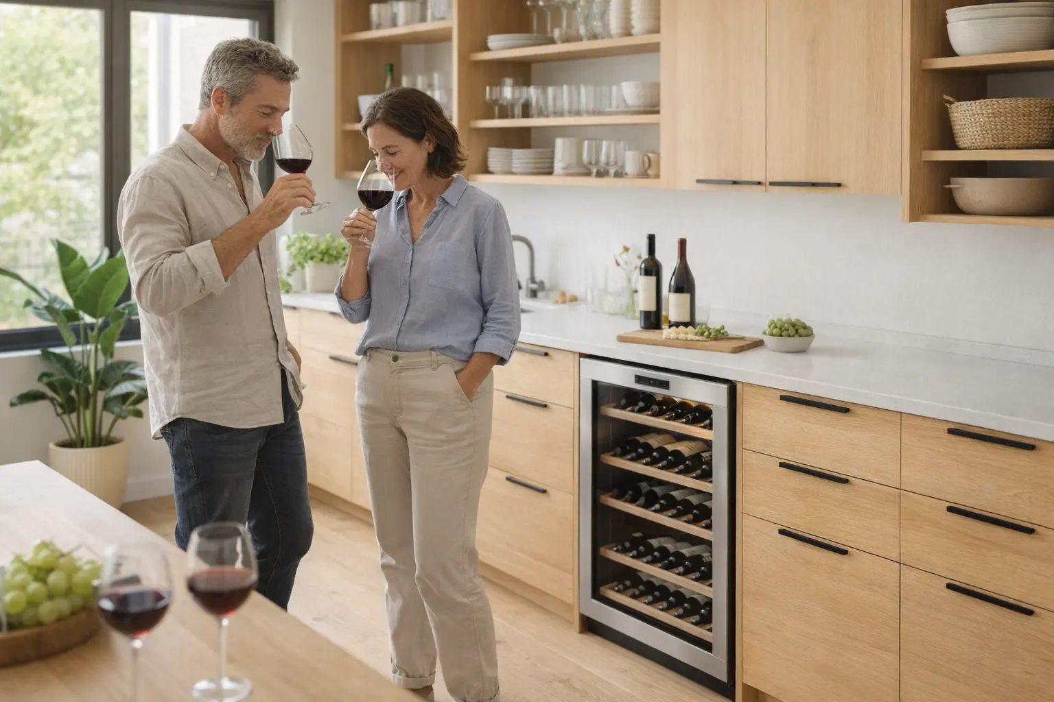 Cantinetta Vino Doppia Temperatura