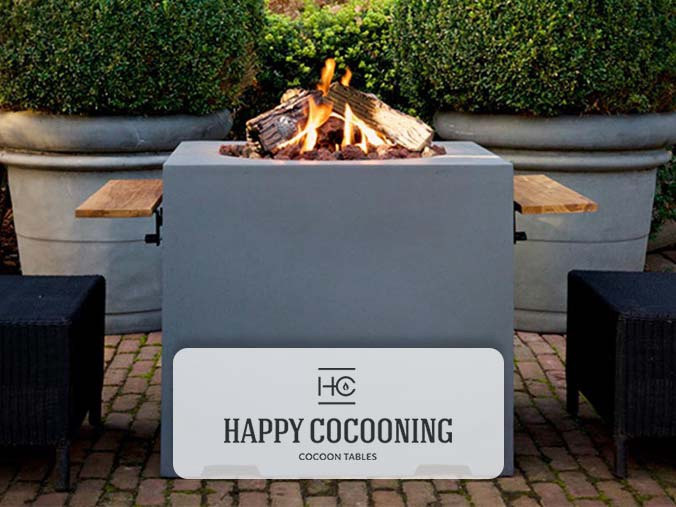 Happy Cocooning gaspejse udendørs