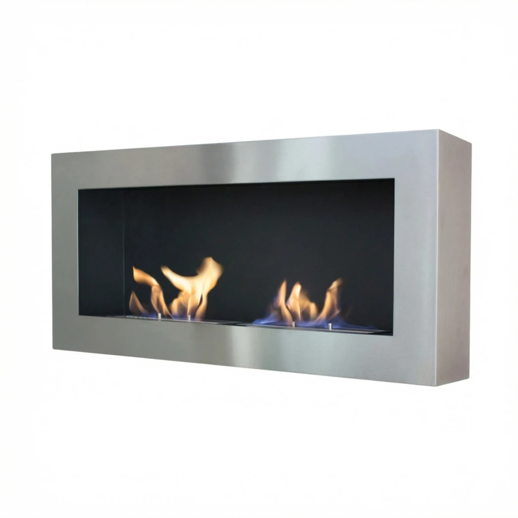 Stor væghængt biopejs - stål