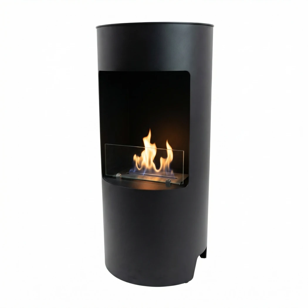 Montgomery Sort - Åben bioethanol brændeovn