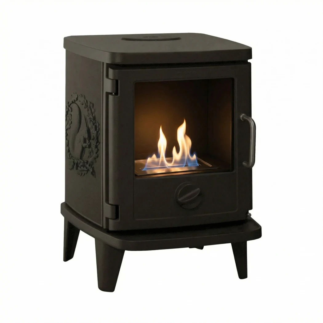 Morsø 3116 - Biopejs brændeovn med egern, 150 mm ben